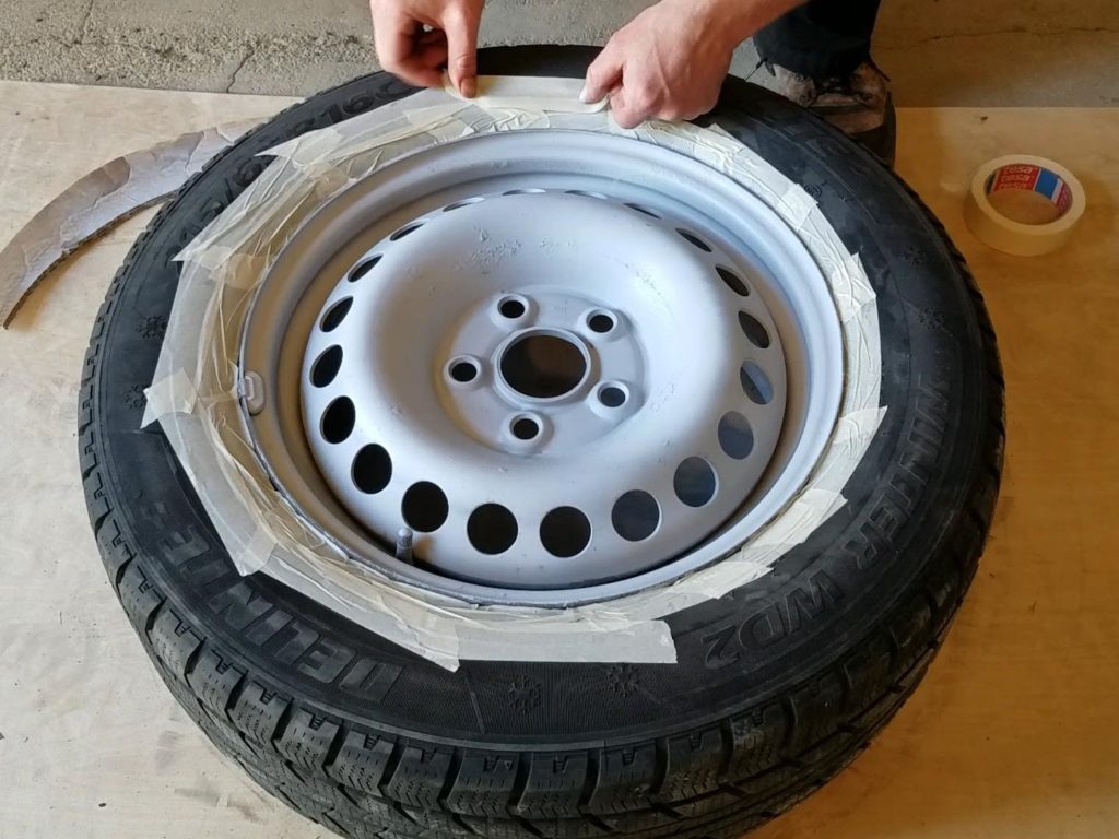 Anleitung zum Lackieren von Stahlfelgen