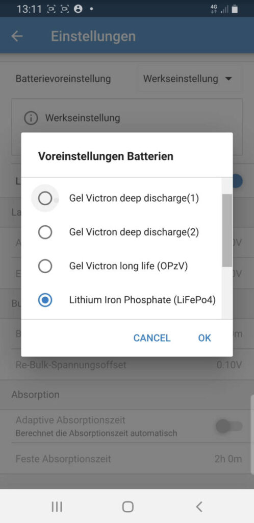 Victron Energie Orion-Tr Smart für LiFePO4 Batterie