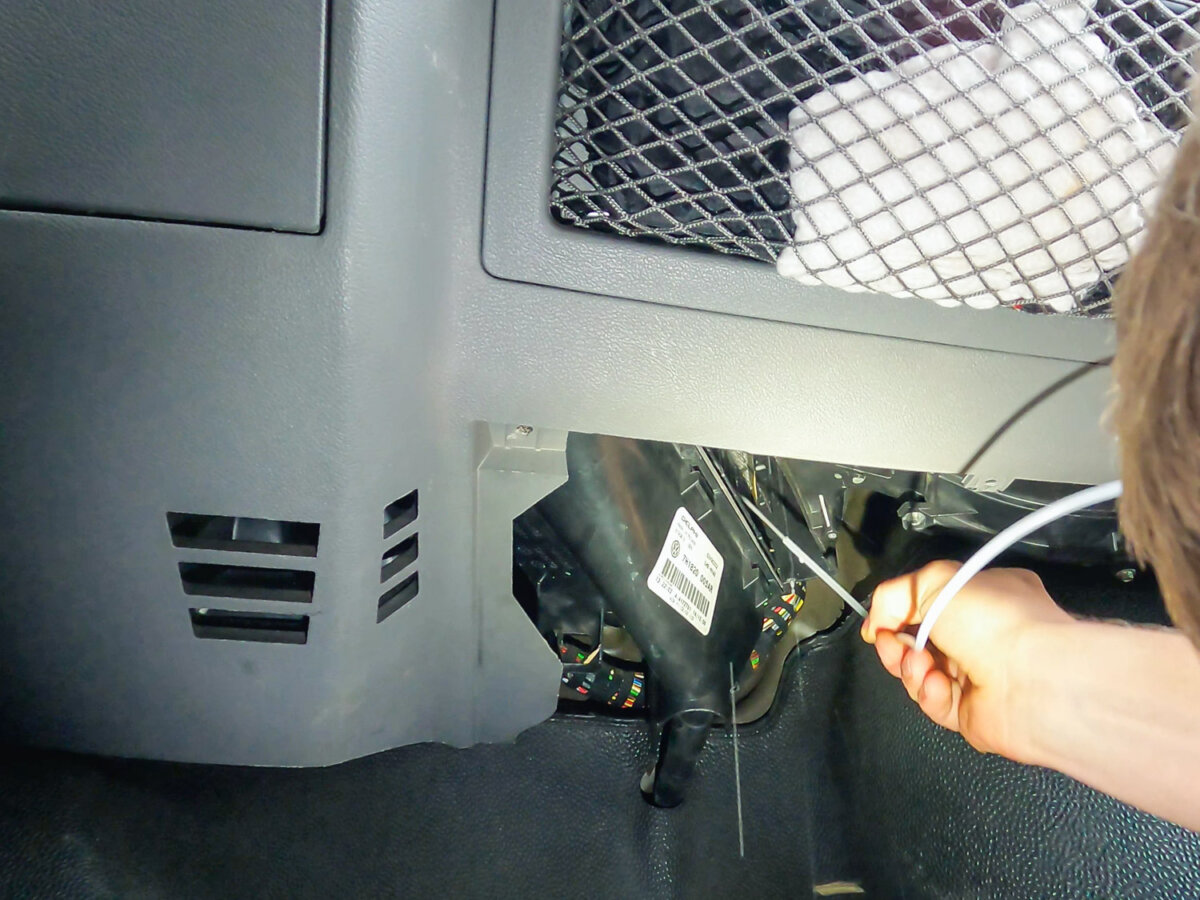 Klimaanlage im VW Bus desinfizieren mit Liqui Moly