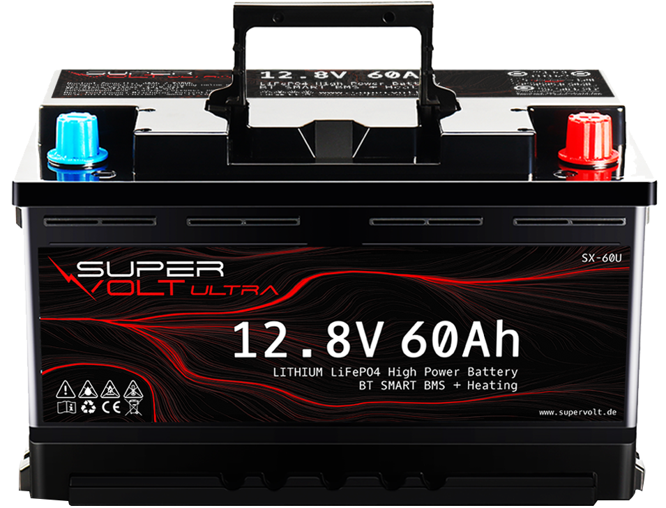 Supervolt Ultra 60 Ah Starterbatterie